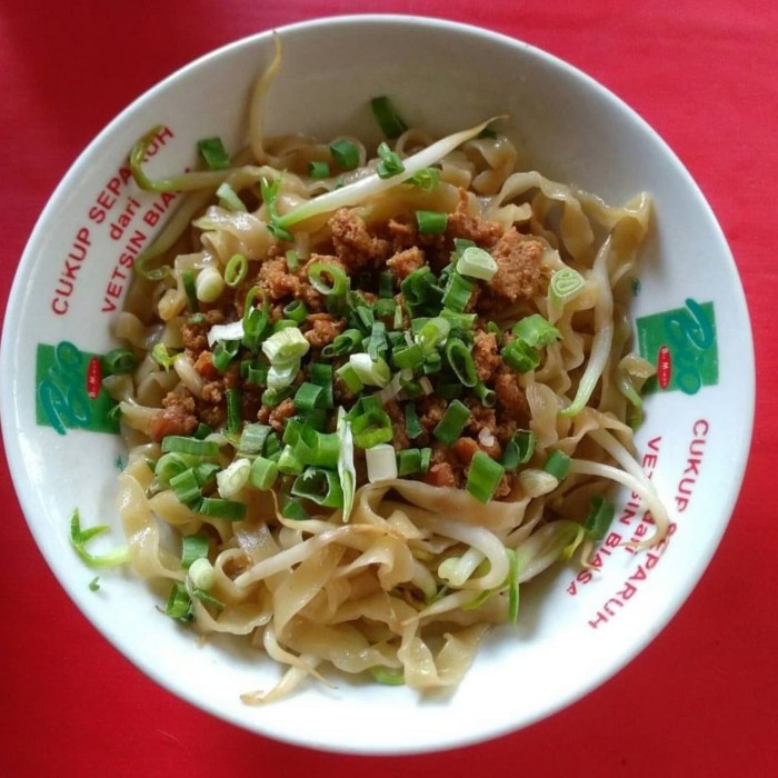 

Mie Mentah Teur Bebek Ukuran ebar