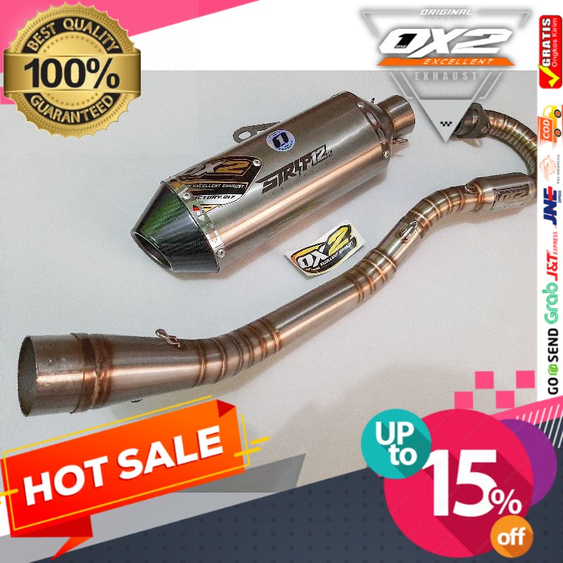 knalpot klx crf dtracker OX2 Racing