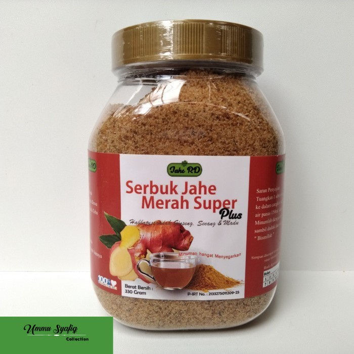 

Serbuk Jahe Merah RD Super Plus 330 Gram