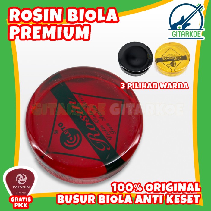 Rosin Biola untuk Busur Anti Keset Kualitas Terbaik