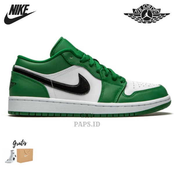 NIKE AIR JORDAN 1 LOW PINE GREEN - 39