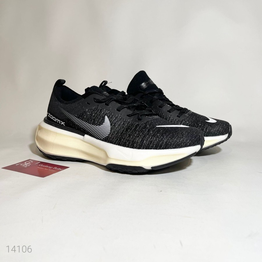 ZoomX Invincible Run Flyknit 3 Black White Bvs