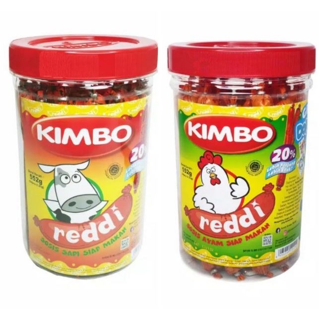 

Sosis Kimbo Reddi Rasa Ayam dan Sapi Sosis Siap Makan - 1 dus isi 6 toples