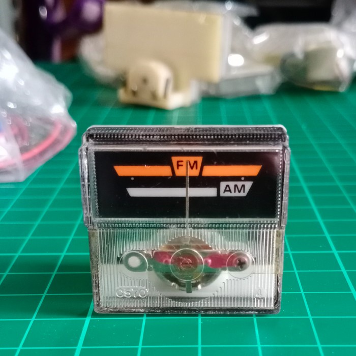 vu meter am fm radio indikator Tyas Elektro