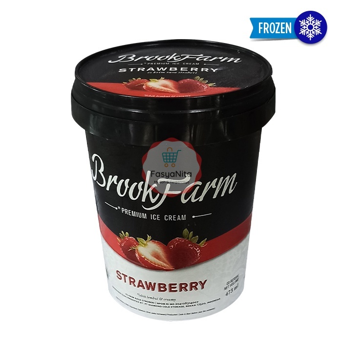 

Brookfarm Ice cream Strawberry 473 ML