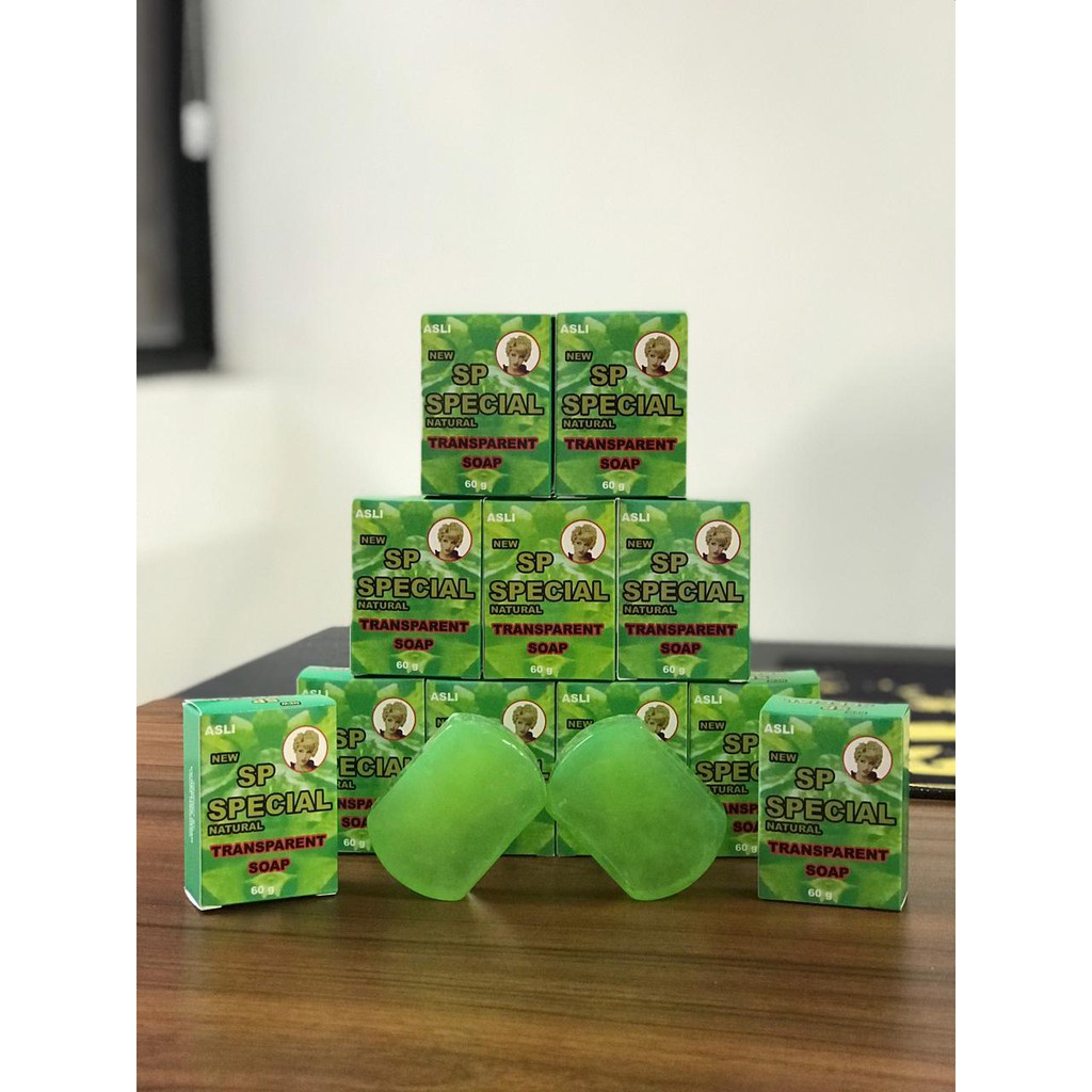 1PCS New Sabun SP Hijau 60gr - Sabun SP Hijau BPOM