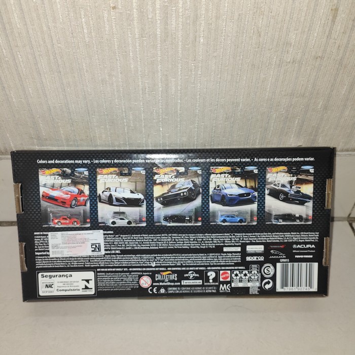 hotwheels fast furious full force  box set complete