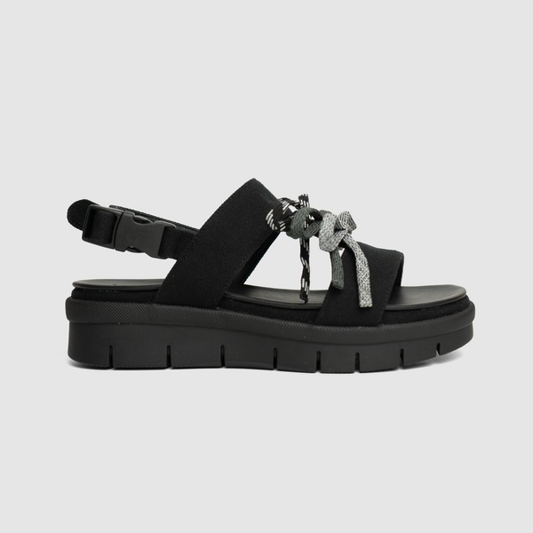 MKS - Sepatu Sandal Wanita Abu-abu (Eribbon Trip Grey)