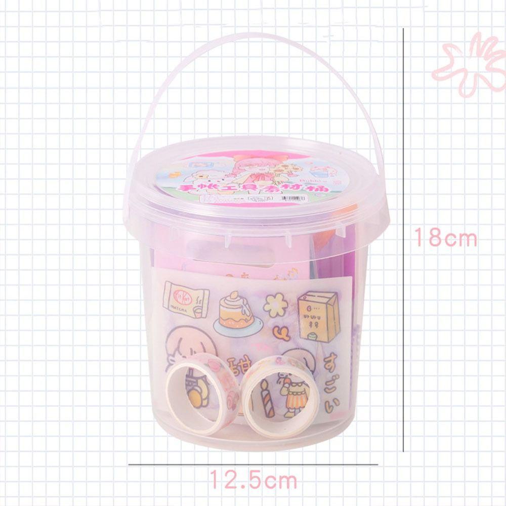 Mxbeauty Goo Card Sticker Tool Set Kawaii Mainan Anak Perempuan Anak Guka Chuck Set Album Stander Bingkai Foto Tangan Akun Alat Set