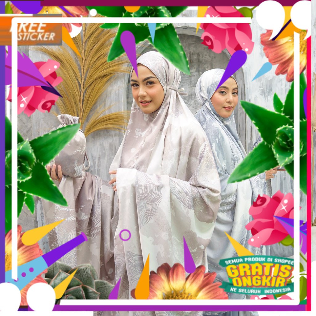 MUKENA PREMIUM KOLABORASI TAZBIYA X REVALINA KALANI SERIES/ solat sholat ied idul adha