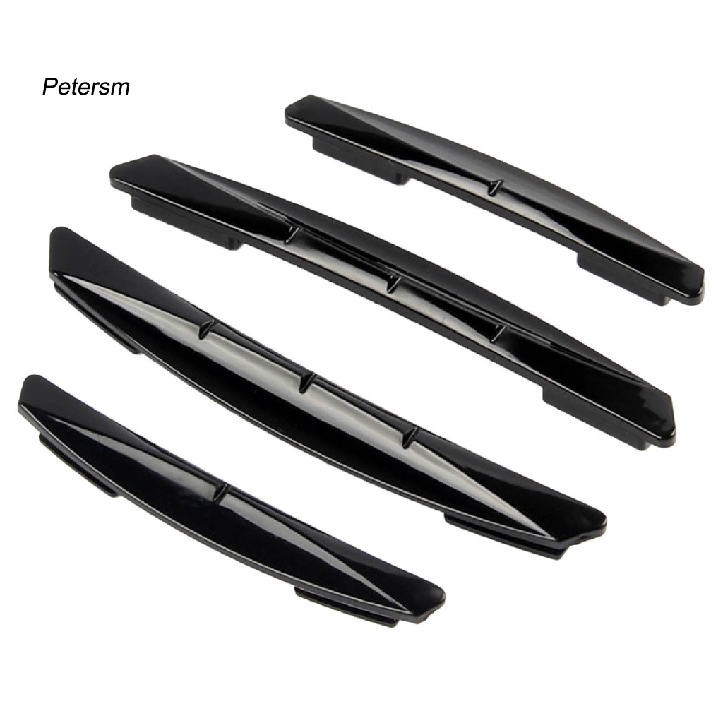 Pp 4Pcs/Set Banyak Digunakan Pelindung Tepi Pintu Untuk SUV Slim Door Edge Trim Guard Dekorasi Eksterior