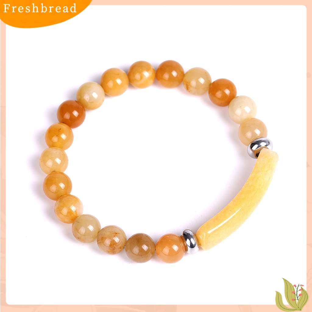 &lt; Freshbread &gt; Peregangan Gelang Memoles Tali Elastis Buatan Tangan Kepribadian Portabel Menghias Tahan Aus Tiger Eye Penyembuhan Batu Gelang Aksesoris Perhiasan