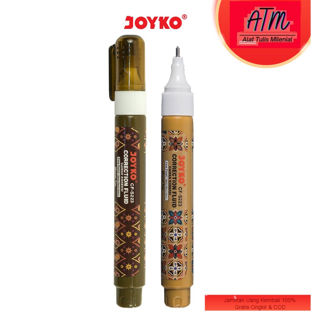 

Correction Fluid Cairan Koreksi Penghapus Cair Joyko CF-S223