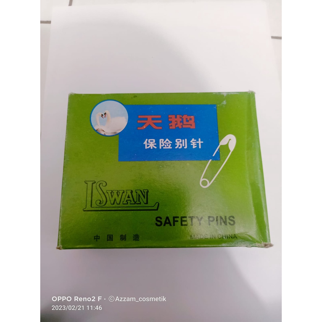 PENITI ISWAN SAFETY PINS BESAR/KECIL 3g