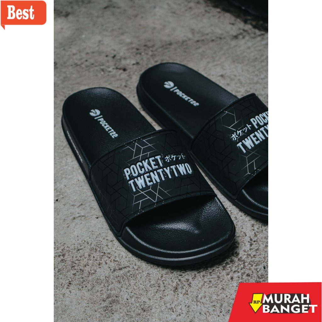 Cocok buat lebaran- SANDAL SLOP PRIA / WANITA ( POCKET 22 SS 003 ABEQUARTE )