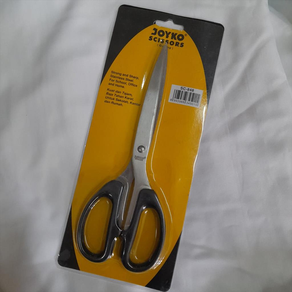 

GUNTING JOYKO SC-838 SCISSORS KERTAS KARTON KAIN TAJAM STAINLESS SC 838