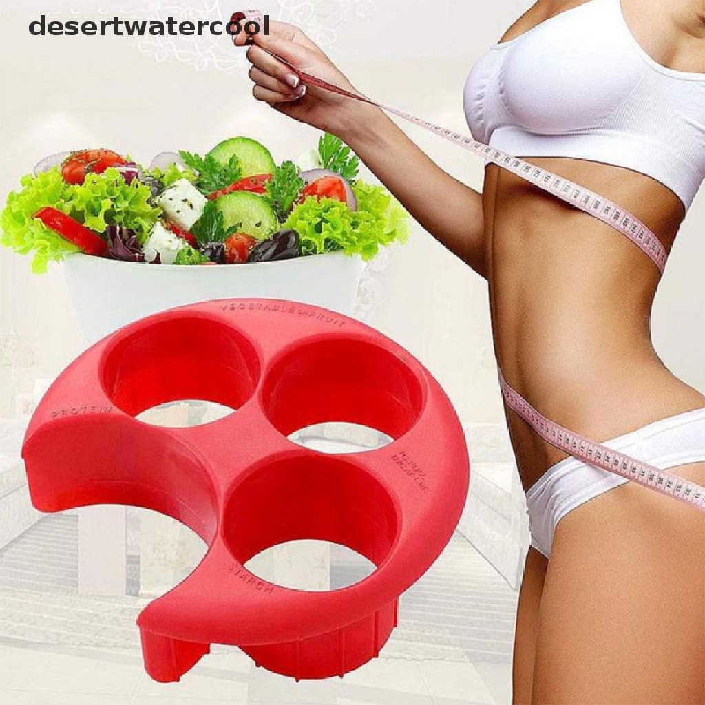 Deid Meal Measure Porsi Control Alat Masak Menurunkan Berat Badan Keep Fit Tool Food Plate Martijn