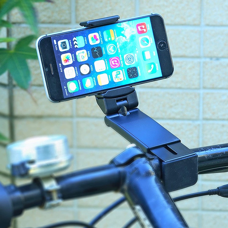 [AYBX] Pesawat Universal in Flight Phone Mount. Handsfree Phone Holder Ukuran Saku Untuk Meja Dengan Multi Arah Dual360° Rotasi