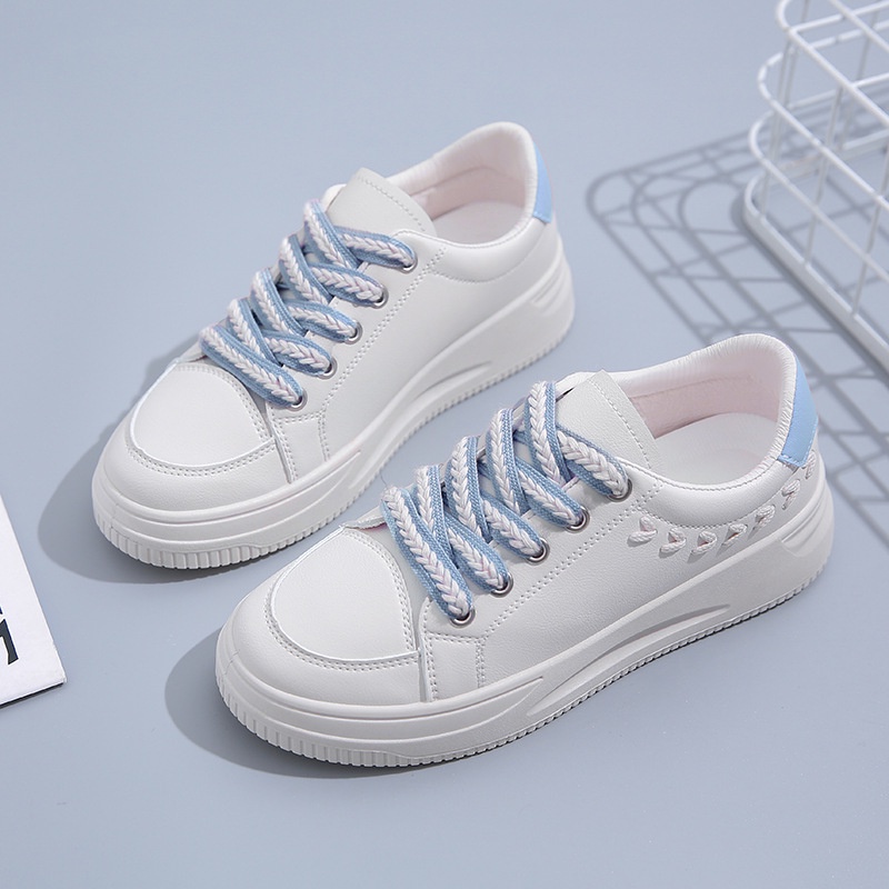 SHOEGALLERY &quot;FREE BOX&quot; LV0274 Sepatu Sneakers Kasual Wanita Fashion Korea Import Kets Simple Kekinian