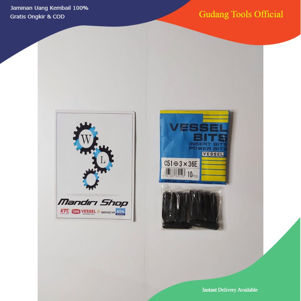 VESSEL BIT KETOK / MATA OBENG KETOK JAPAN KODE C51