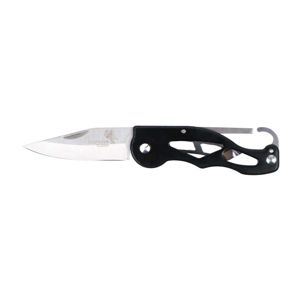 KNIFEZER Pisau Lipat Portable Camping Knife Survival 440C 58HRC - CS-ZDD01