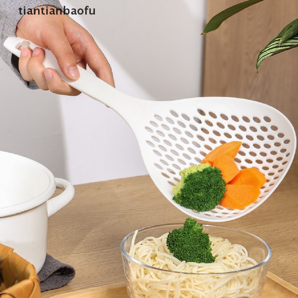 [tiantianbaofu] Mie Jepang Colander Peralatan Masak Sendok Buah Untuk Butik Drainer Dapur