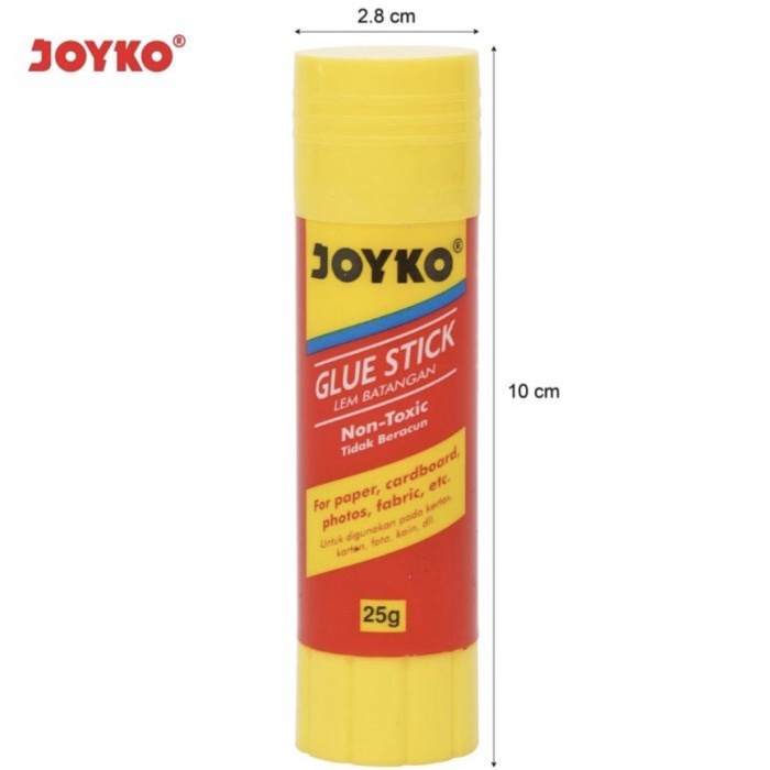 Lem Kertas Glue Stick Stik lem batang Joyko 15g 25g - 15g