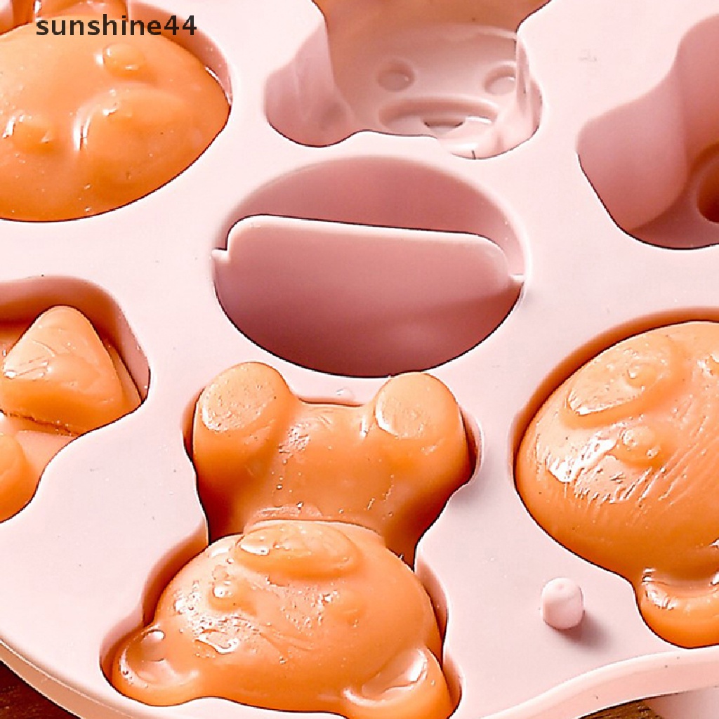 Sunshine Cetakan Silikon Sugar Craft Fondant Cetakan Kue Decorag DIY Baking Tools ID