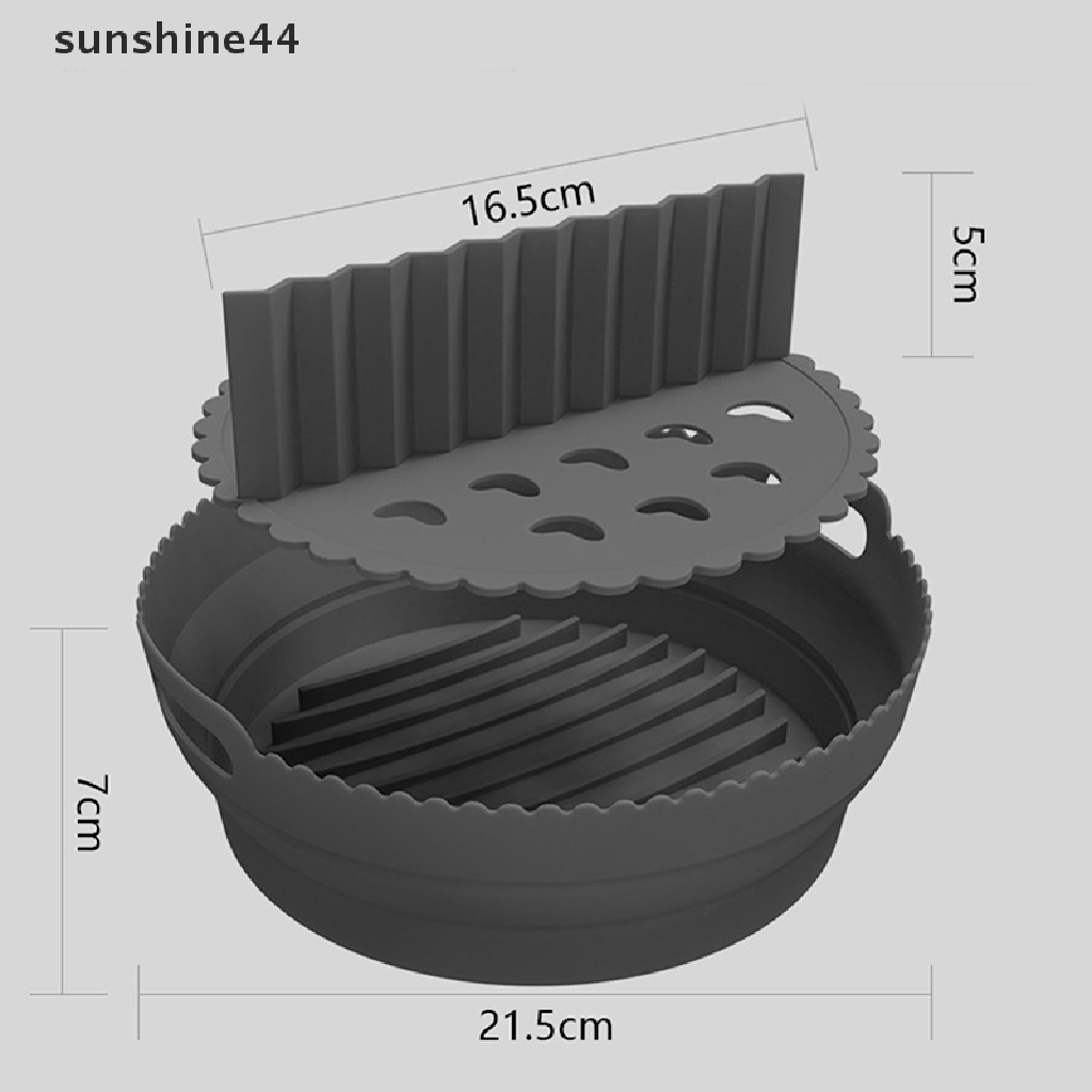 Sunshine Air Fryers Oven Baking Tray Panggang Ayam Basket Mat Foldable AirFryer Silikon ID