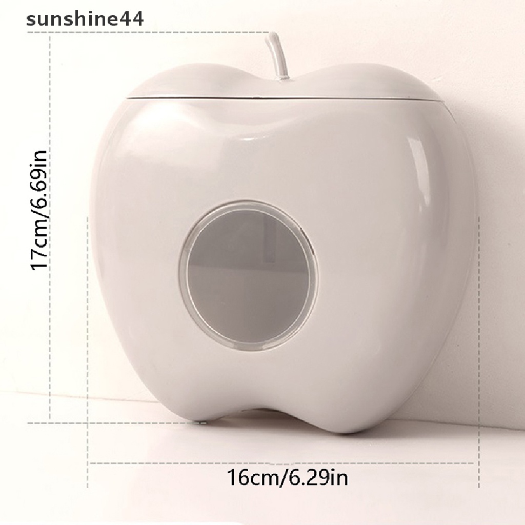 Sunshine Wall Mount Fresh Keeping Bag Storage Box Tempat Penyimpanan Kantong Sampah al ID