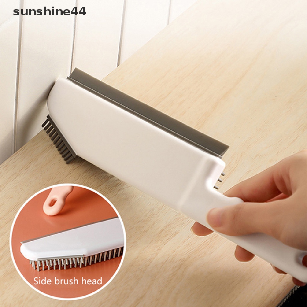 Sunshine 3in1 Silicone Gap Cleaning Alat Sikat Pembersih Dapur Dekontaminasi Brush ID