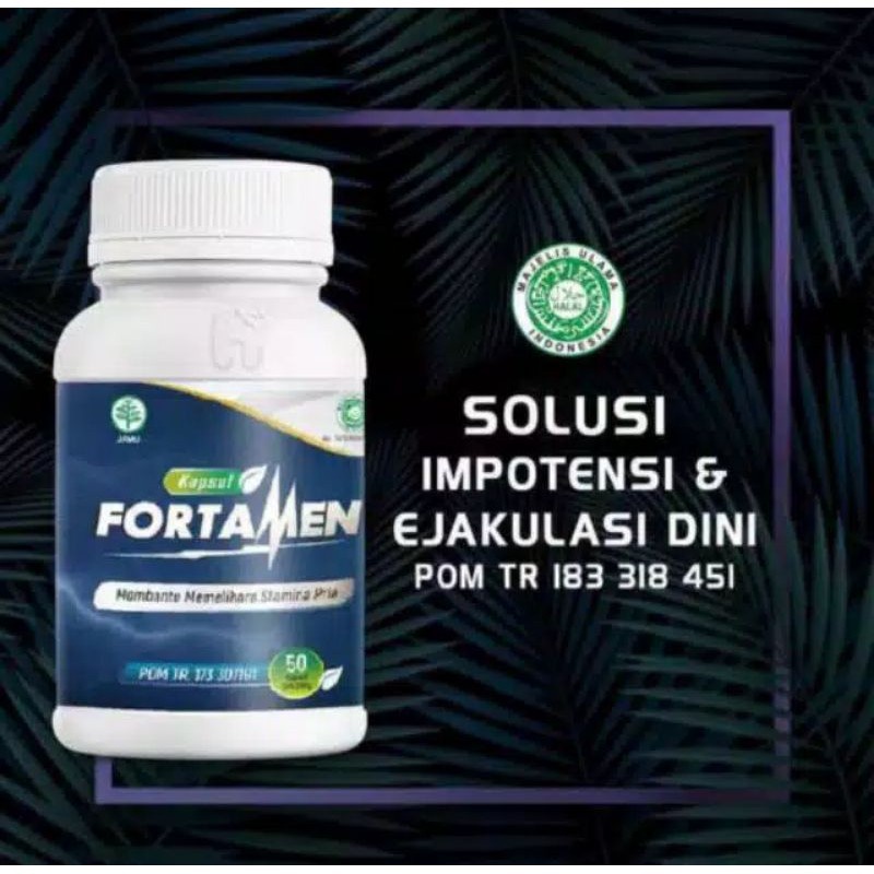 ❤️Griyaamanah99❤️ FORTAMEN - FORTAMEN OBAT HERBAL DEWASA PENAMBAH STAMINA PRIA - FORTAMEN ASLI ORIGI