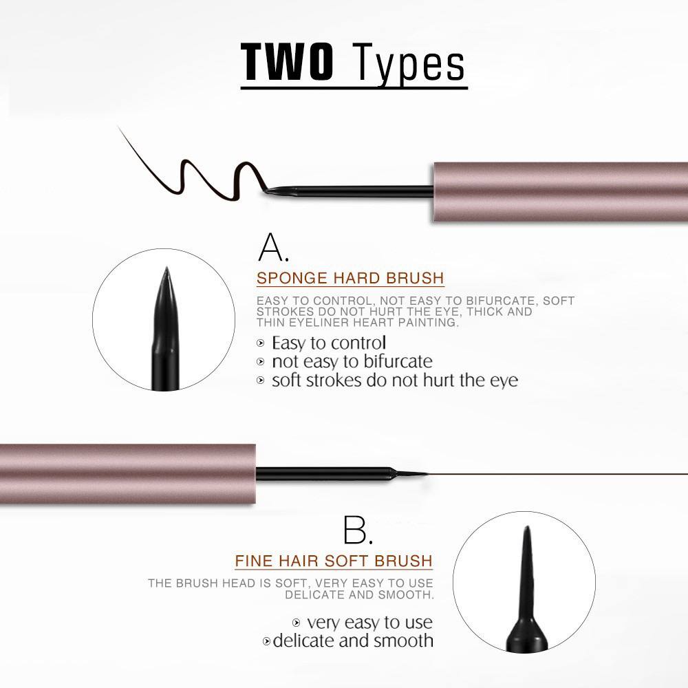 O.TWO.O Eyeliner Cair Anti Air Tahan Lama N9084 [Emperor]