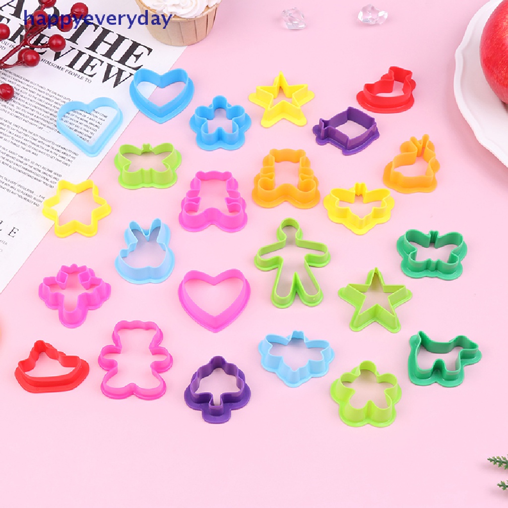 [happy] 12pcs/pack Kartun Lucu Sushi Cookie Cutter Fondant Alat Cetakan Kue Dekorasi [ID]