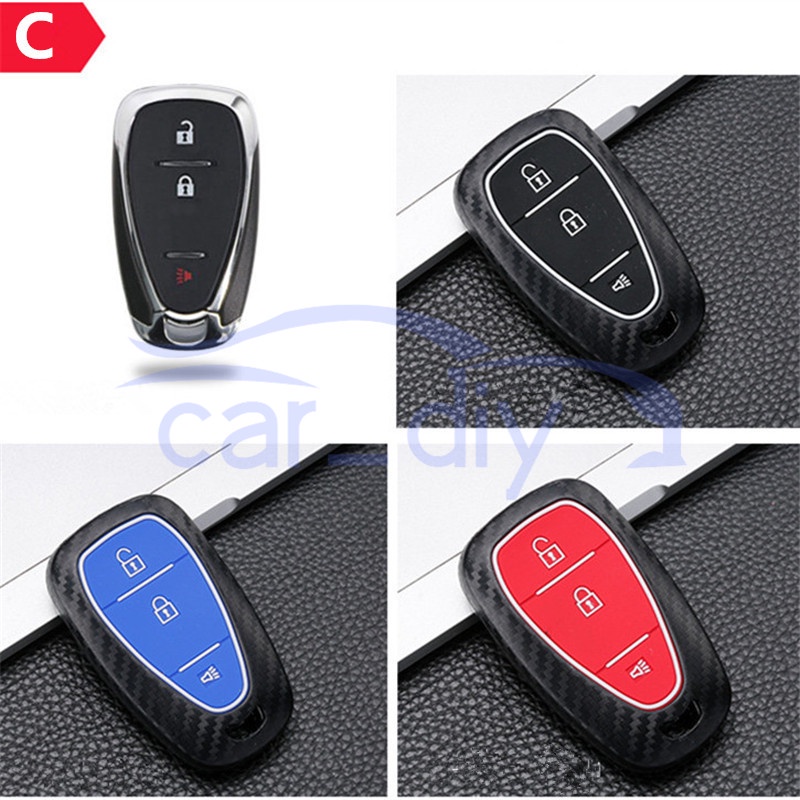 Abs Kunci Case Cover Remote Mobil Fob Dengan Gantungan Kunci Untuk Chevrolet Cavalier Cruze Monza Malibu Sail Equinox Shell Pelindung