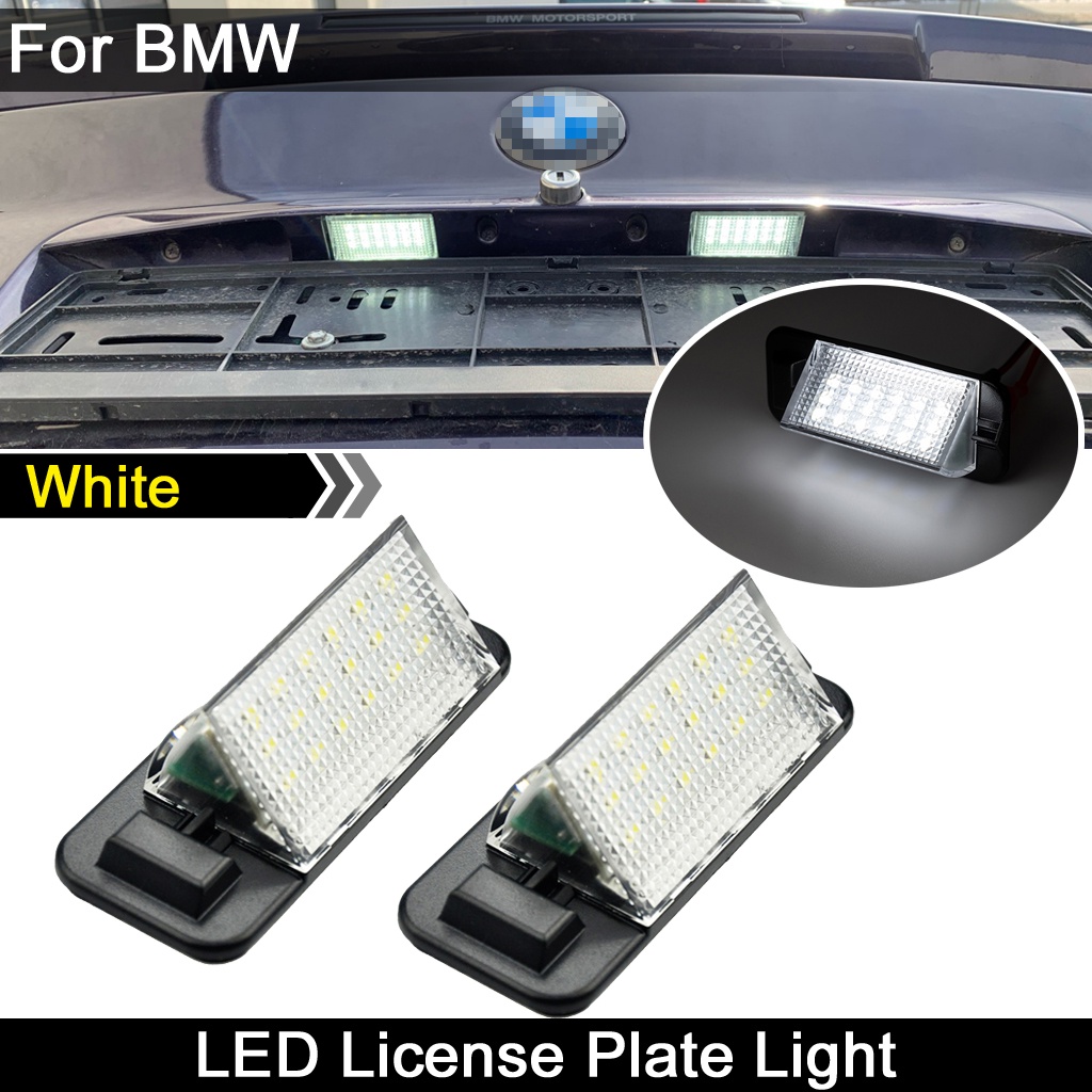 2pcs Lampu Plat Nomor Plat LED Putih Lampu Untuk BMW 3seri E36 318i 318is 318ti 320i 323i 325i 325is 328i 328is M3