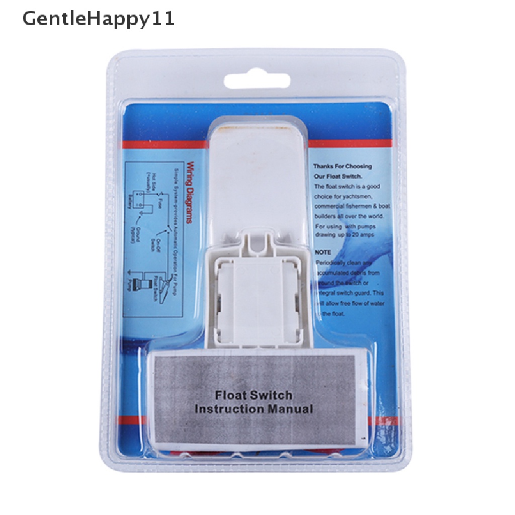 Gentlehappy 12V 1100GPH Otomatis Bilge Pump Boat Submersible Pump Marine Float Switch U7W6 id