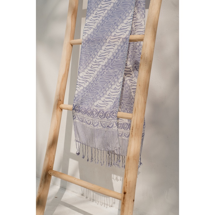 RATU - Scarf Batik TCGR Parang Grey