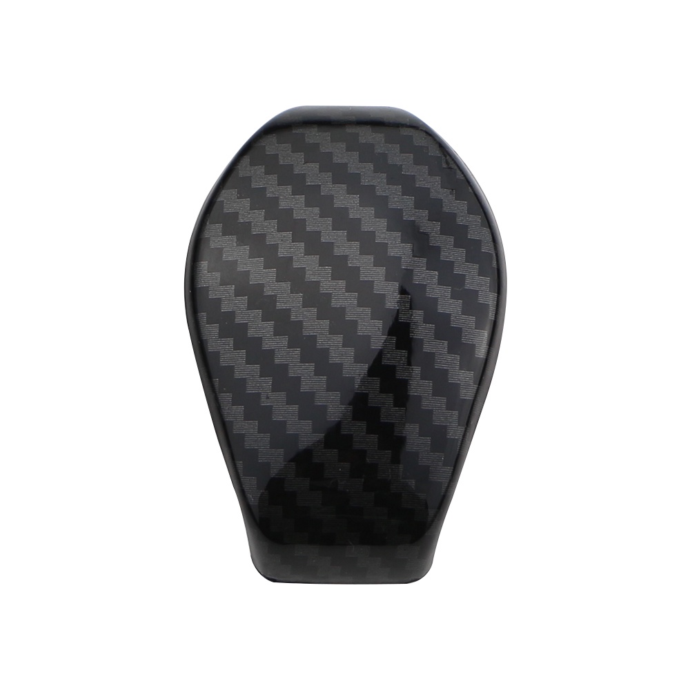 Serat Karbon Mobil Gear Shift Knob Cap Dekorasi Sticker Cover Trim Untuk Honda Civic 11th Gen 2021 2022 2023 Aksesoris