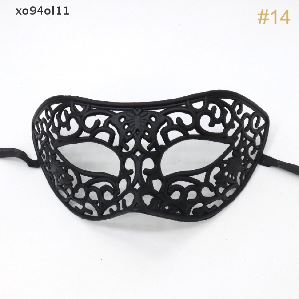 Xo 1PC Topeng Masquerade Topeng Pesta Kostum Halloween Wanita Pria Fancy Dress OL