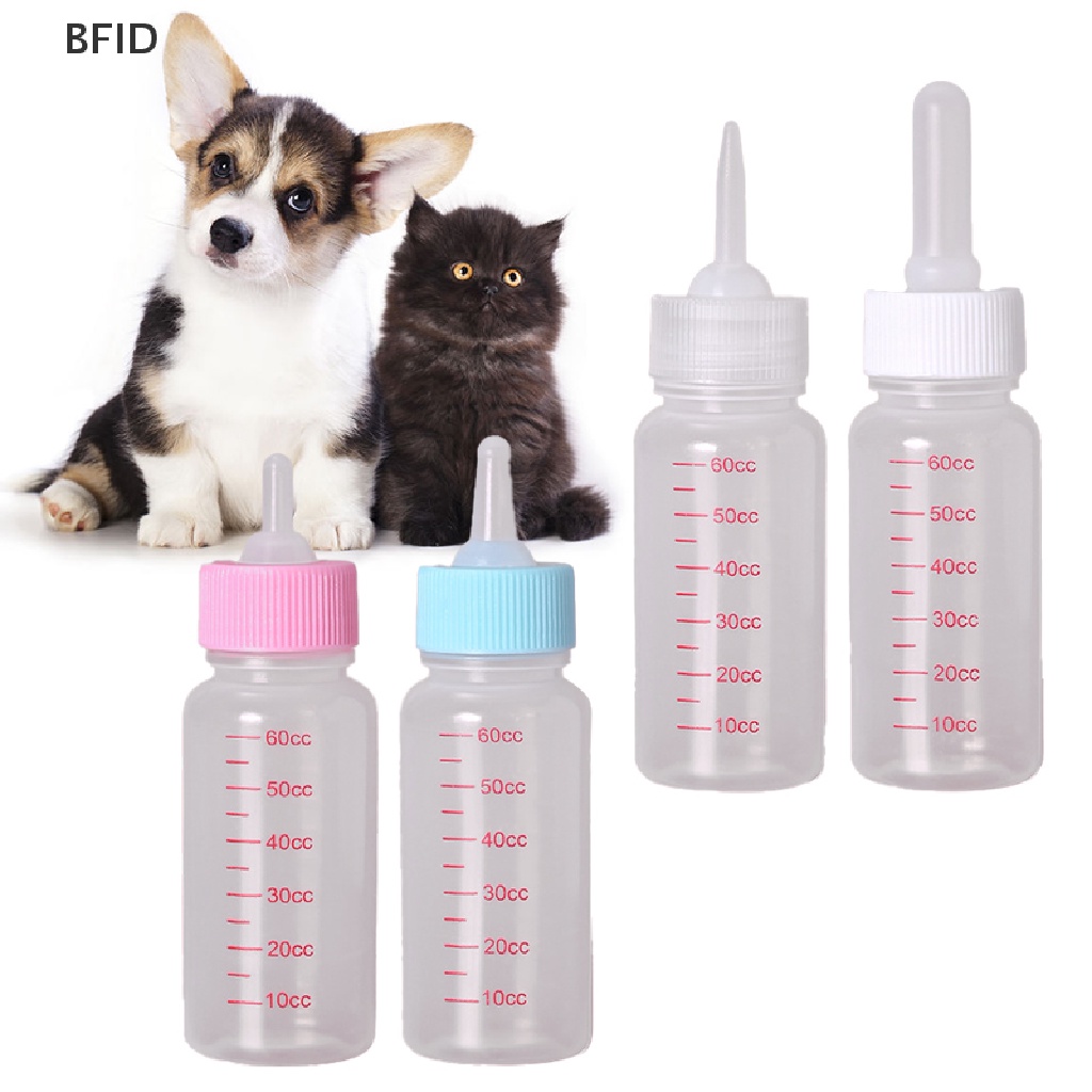 [BFID] Alat Makan Botol Makan Hewan Peliharaan Botol Makan Single Anjing Dan Kucing Newborn Puppy Cat Feeding Bottle Pet Silicone Feeding Bottle [ID]