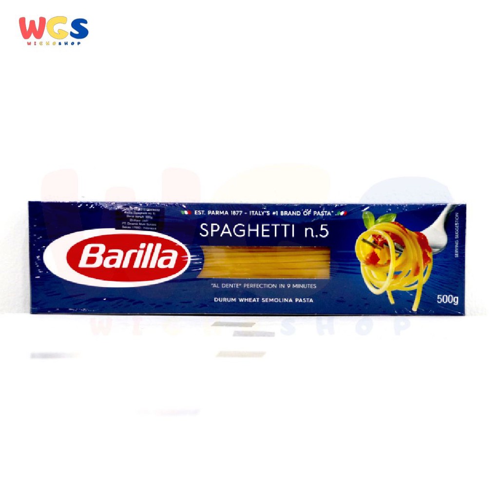 Barilla Pasta Spaghetti No.5 Durum Wheat Somalina 500g