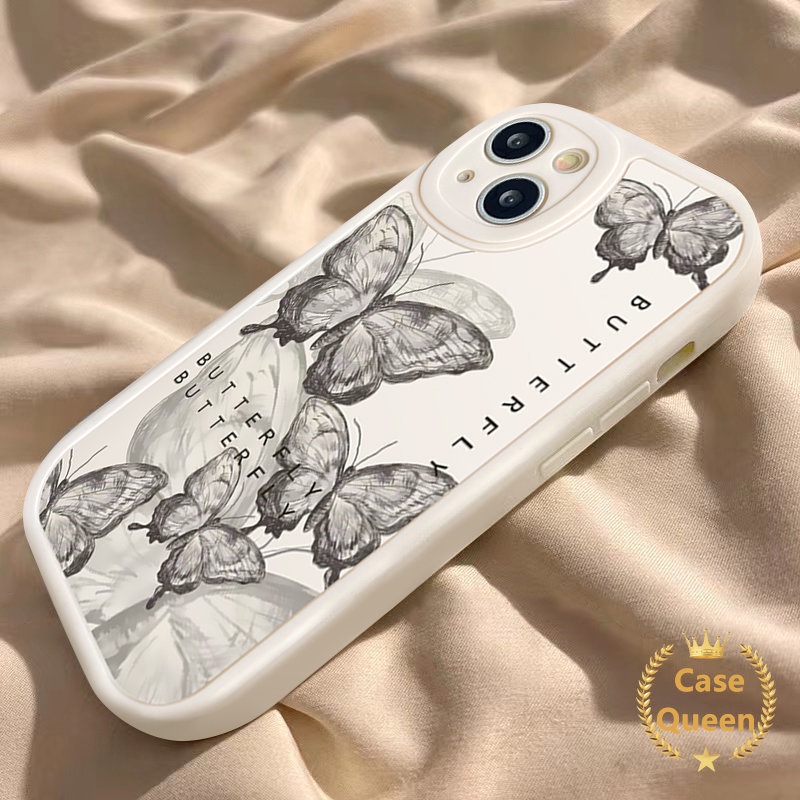 Simple Fashion Fantasy Butterfly Phone Casing Infinix Hot 11s 10s 11 9 10 10T Play Note 8 Infinix Smart 6 5 Hot 10 Lite Soft Cover