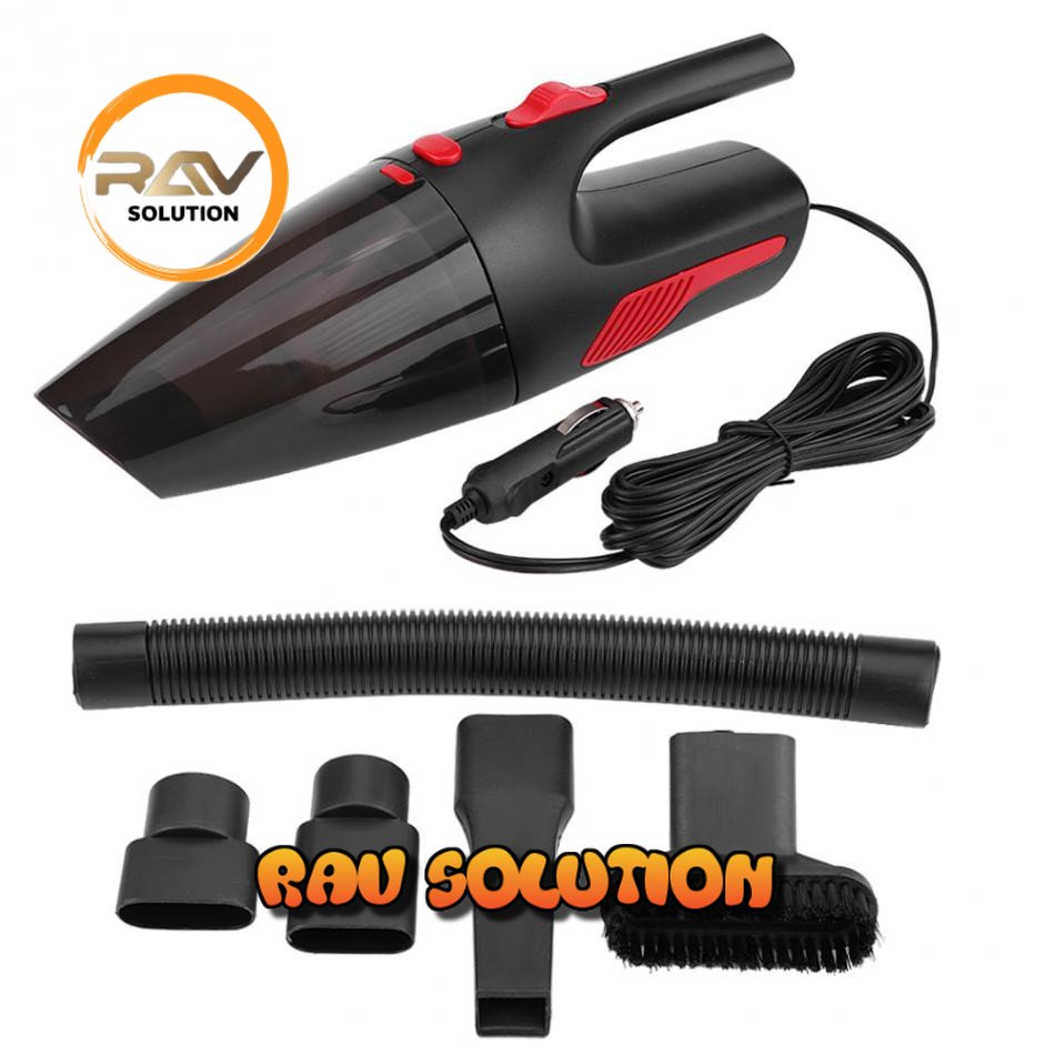Vacuum Cleaner Penyedot Debu Mobil 12V 120W - APY2001-2XCQ - SET A RAV SOLUTION