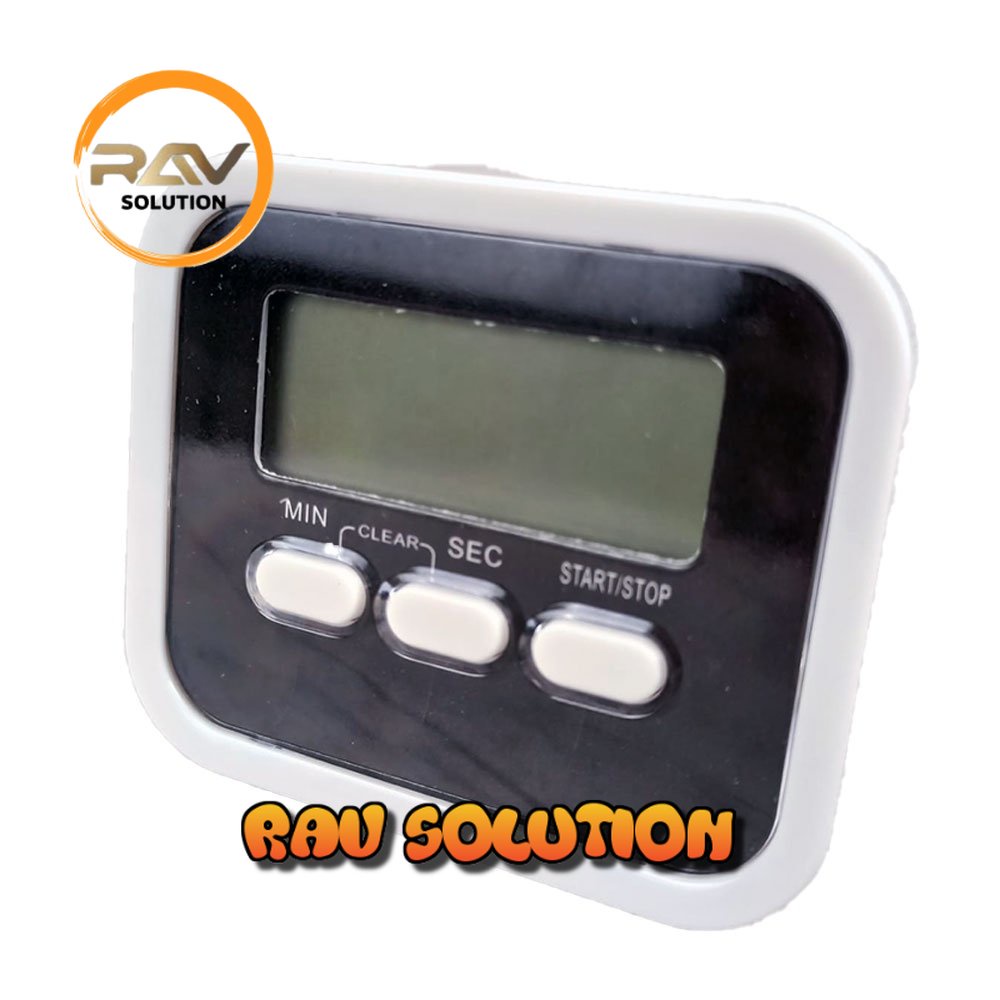 Aihogard Timer Mini Digital Dapur Countdown Timer - SET A RAV SOLUTION