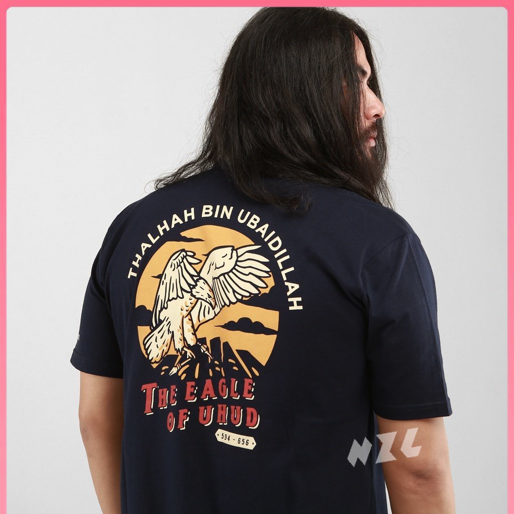 [NZLshop] Thalhah Bin Ubaidillah (Eagle Of Uhud) - T Shirt / Kaos Dakwah
