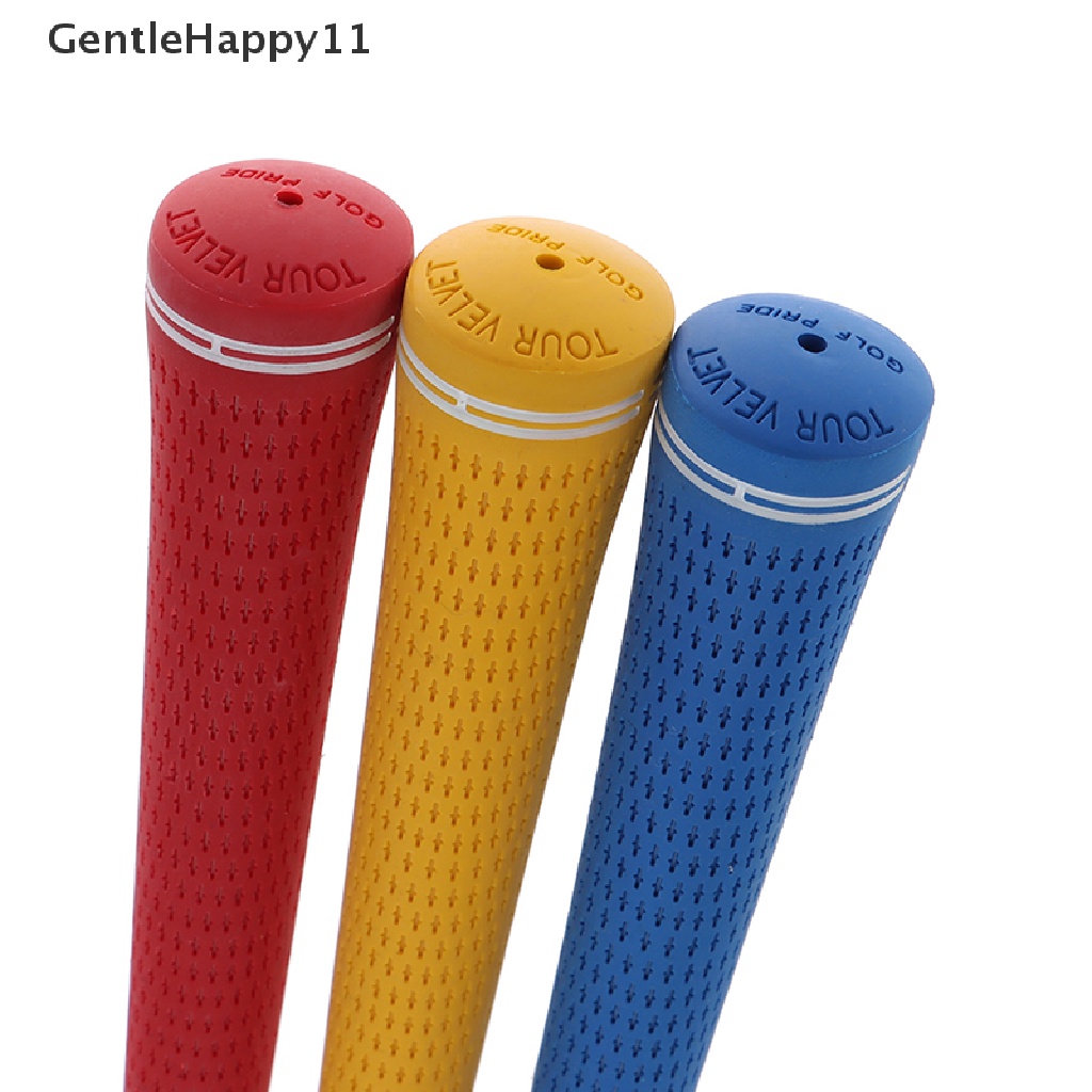 Gentlehappy 1pc Golf Club Grip Golf Soft Grips Anti slip Anti-shock Pelindung Golf Outdoor id