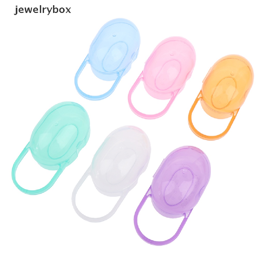 [jewelrybox] 1pcs Baby Solid Kotak Dot Tempat Wadah Penenang Dot Box  Butik