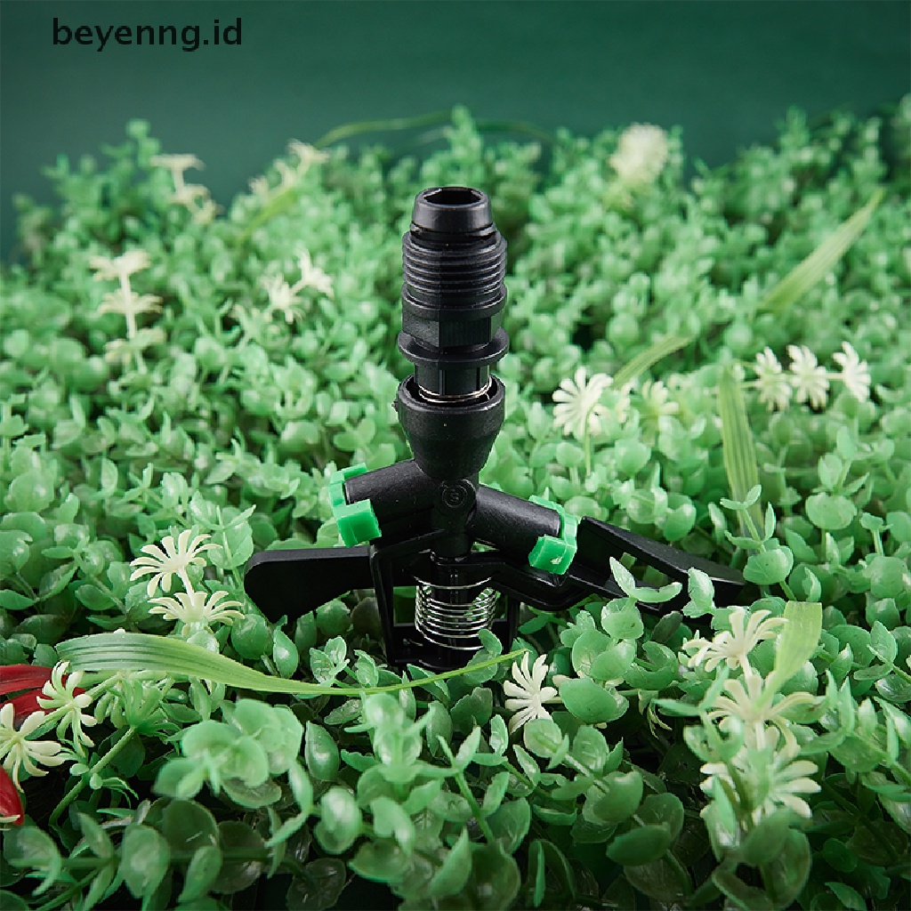 Beyen 360derajat Adjustable Sprinkler Sprinkler Alat Irigasi Tetes Kebun Pertanian ID