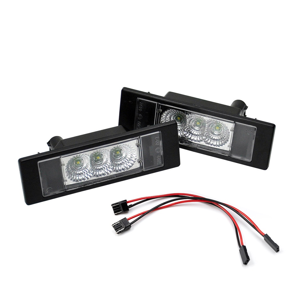 2pcs Lampu Plat Nomor LED Untuk BMW E81 E87 F20 E63 E64 F12 F13 F06 Z4/E85 K48 Untuk Mini Cooper R55 R60 R61 Untuk Fiat Diesel